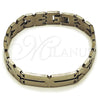 Stainless Steel Solid Bracelet, Polished, Steel Finish, 03.114.0283.3.08