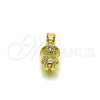 Oro Laminado Fancy Pendant, Gold Filled Style Polished, Golden Finish, 05.411.0077