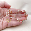 Oro Laminado Medium Hoop, Gold Filled Style Polished, Golden Finish, 02.428.0066.45