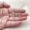 Oro Laminado Small Hoop, Gold Filled Style Diamond Cutting Finish, Golden Finish, 02.168.0037.15