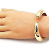 Oro Laminado Individual Bangle, Gold Filled Style Polished, Golden Finish, 07.307.0054