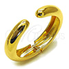 Oro Laminado Individual Bangle, Gold Filled Style Polished, Golden Finish, 07.307.0054 (15 MM Thickness, One size fits all)