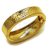 Oro Laminado Individual Bangle, Gold Filled Style Polished, Golden Finish, 07.307.0061.05 (22 MM Thickness, Size 5 (2.50 Diameter))