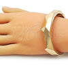 Oro Laminado Individual Bangle, Gold Filled Style Polished, Golden Finish, 07.215.0035.05 (Thickness, Size 5 (2.50 Diameter))