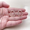 Oro Laminado Small Hoop, Gold Filled Style Diamond Cutting Finish, Golden Finish, 02.170.0573.20