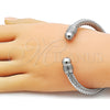 Stainless Steel Individual Bangle, Polished, Steel Finish, 07.138.0014.1