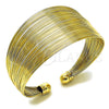 Oro Laminado Individual Bangle, Gold Filled Style Polished, Golden Finish, 07.163.0010 (30 MM Thickness, One size fits all)