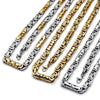 Stainless Steel Necklace and Bracelet, Polished, Golden Finish, 06.116.0067.1.22
