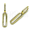 Oro Laminado Huggie Hoop, Gold Filled Style Polished, Golden Finish, 02.195.0402.10
