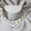 Stainless Steel Necklace and Bracelet, Polished, Two Tone, 06.116.0135