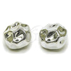 Rhodium Gold Filled Stud Earring, Polished, Rhodium Finish, 02.455.0005