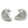 Rhodium Gold Filled Stud Earring, Polished, Rhodium Finish, 02.455.0007
