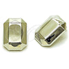 Rhodium Gold Filled Stud Earring, Polished, Rhodium Finish, 02.455.0010