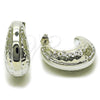 Rhodium Gold Filled Large Hoop, Polished, Rhodium Finish, 02.455.0028.25