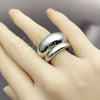 Rhodium Gold Filled Elegant Ring, Polished, Rhodium Finish, 01.213.0041.1 (One size fits all)