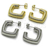 Oro Laminado Small Hoop, Gold Filled Style Hollow Design, Polished, Golden Finish, 02.163.0437.25