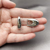 Rhodium Gold Filled Huggie Hoop, Polished, Rhodium Finish, 02.213.0950.15