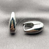 Rhodium Gold Filled Huggie Hoop, Polished, Rhodium Finish, 02.213.0950.15