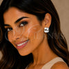 Rhodium Gold Filled Stud Earring, Polished, Rhodium Finish, 02.467.0030.1