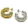 Rhodium Gold Filled Medium Hoop, Polished, Rhodium Finish, 02.467.0061.1.35