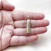 Oro Laminado Religious Pendant, Gold Filled Style Hand of God Design, Polished, Golden Finish, 05.459.0041