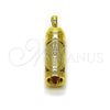 Oro Laminado Religious Pendant, Gold Filled Style Hand of God Design, Polished, Golden Finish, 05.459.0041