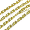 Oro Laminado Fancy Necklace, Gold Filled Style Polished, Golden Finish, 03.284.0065.18 (Thickness, 18 Inches Length)