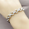 Rhodium Gold Filled Tennis Bracelet, with White Micro Pave, Polished, Rhodium Finish, 03.283.0580.07 (Thickness, 8 Inches Length)