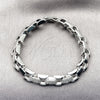 Rhodium Gold Filled Tennis Bracelet, with White Micro Pave, Polished, Rhodium Finish, 03.283.0580.07 (Thickness, 8 Inches Length)