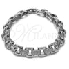Rhodium Gold Filled Tennis Bracelet, with White Micro Pave, Polished, Rhodium Finish, 03.283.0580.07 (Thickness, 8 Inches Length)