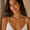 Oro Laminado Basic Necklace, Gold Filled Style Figaro Design, Polished, Two Tone, 04.297.0003.24 (05 MM Thickness, 24 Inches Length)