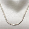 Oro Laminado Basic Necklace, Gold Filled Style Polished, Golden Finish, 04.319.0016.22 (100 Gauge, Thickness, 22 Inches Length)