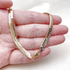 Oro Laminado Basic Necklace, Gold Filled Style Polished, Golden Finish, 04.319.0017.22 (100 Gauge, Thickness, 22 Inches Length)