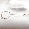 Stainless Steel Fancy Bracelet, Ball and Rolo Design, Polished, Golden Finish, 03.437.0003.08 (Thickness, 8 Inches Length)