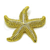 Oro Laminado Fancy Pendant, Gold Filled Style Star Design, Polished, Golden Finish, 05.459.0052
