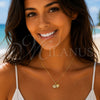 Oro Laminado Fancy Pendant, Gold Filled Style Heart Design, with Ivory Pearl and White Micro Pave, Polished, Golden Finish, 05.459.0059