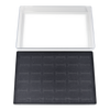 36-slot ring jewelry display tray with clear cover