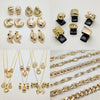 24 Chunky Items ($4.12) ea in Gold Layered Oro Laminado Wholesale Box