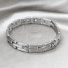 Stainless Steel Solid Bracelet, Polished, Steel Finish, 03.63.22930.08
