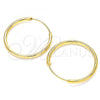 Oro Laminado Small Hoop, Gold Filled Style Polished, Golden Finish, 02.32.0555.20
