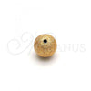 Oro Laminado Bead, Gold Filled Style Ball Design, Matte Finish, Golden Finish, 5.234.027.12.100