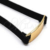 Oro Laminado Fancy Necklace, Gold Filled Style Choker Design, Polished, Golden Finish, 04.215.0001.13
