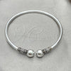 Sterling Silver Individual Bangle, Polished, Silver Finish, 07.395.0003.05