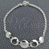 Sterling Silver Fancy Bracelet, Ball Design, Polished, Silver Finish, 03.399.0001.07