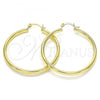 Oro Laminado Large Hoop, Gold Filled Style Polished, Golden Finish, 5.134.021.45
