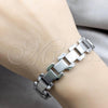 Stainless Steel Solid Bracelet, Polished, Steel Finish, 03.63.22937.08