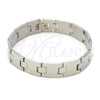Stainless Steel Solid Bracelet, Polished, Steel Finish, 03.63.1479.08