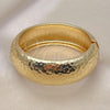 Oro Laminado Individual Bangle, Gold Filled Style Chunky Design, Polished, Golden Finish, 07.307.0021.05