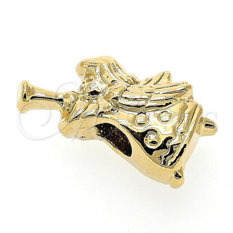 Oro Laminado Love Link Pendant, Gold Filled Style Golden Finish, 05.179.0030