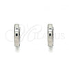 Stainless Steel Huggie Hoop, Polished, Steel Finish, 02.255.0012.10